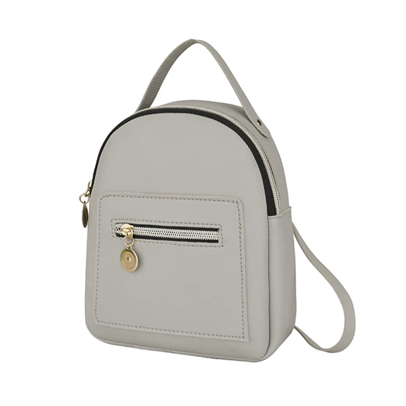 

Mini Backpack Cute Casual Daypack Zippered Pockets Crossbody Convertible Shoulder Bags for Women Girl New