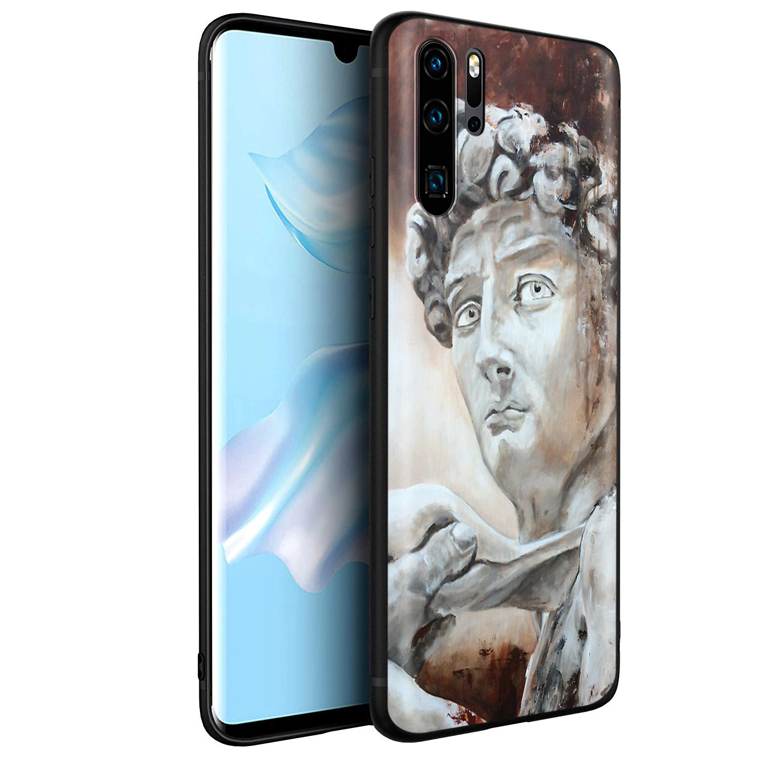 YIMAOC David Statue Silicone Case for Huawei Mate 30 20 Honor 10 8x Nova 3i 3 P30 Lite Pro | Мобильные телефоны и