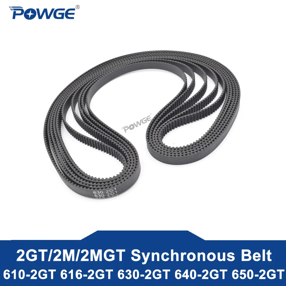 

Синхронный ремень ГРМ POWGE 2MGT G2M 2GT, Длина шага 610/616/618/630/640/650, ширина 6 мм/9 мм, резиновый GT2, 3D-принтер с замкнутым циклом