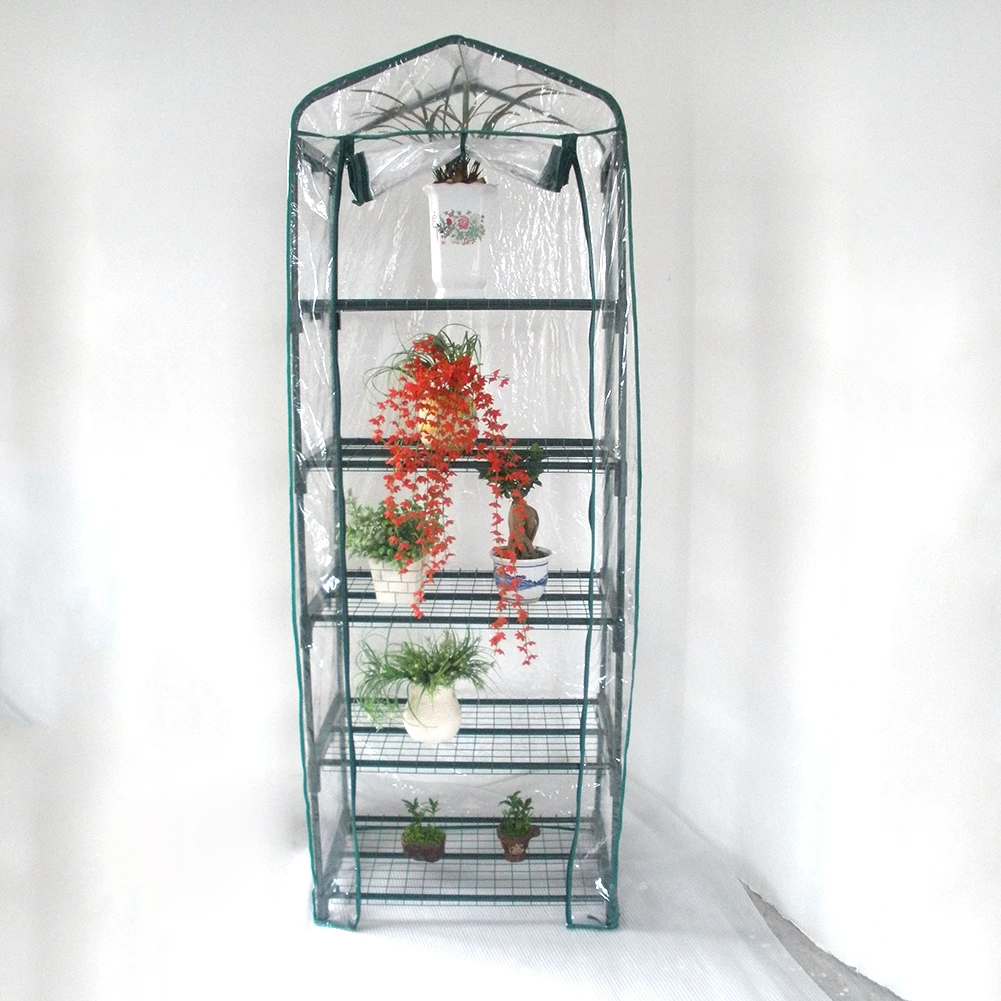 Покрытие для теплиц на 2/3/4/5 яруса коррозионностойкая Цветочная крышка теплица из