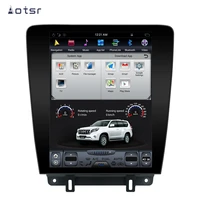 aotsr tesla android 9 car radio for ford mustang 2010 2014 gps navigation multimedia player dsp carplay central multimidia