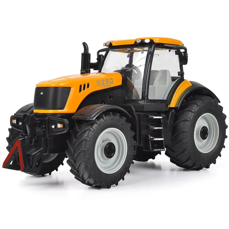 

1:32 Alloy Farm Tractor Car Model Metal Diecast Toy Vehicles Collection Simulation Sound Light Car Toy Decoration Kids Toys Cars