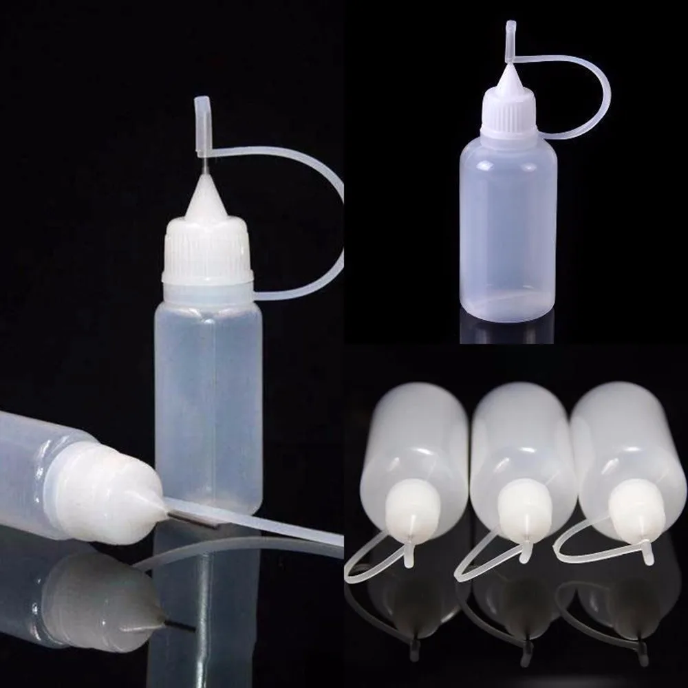 1pc 20/50ml Empty Dropper Plastic Bottles Needle Tip Squeezable Liquid Bottle E-liquid Empty Bottle For Electronic Cigarette Hot