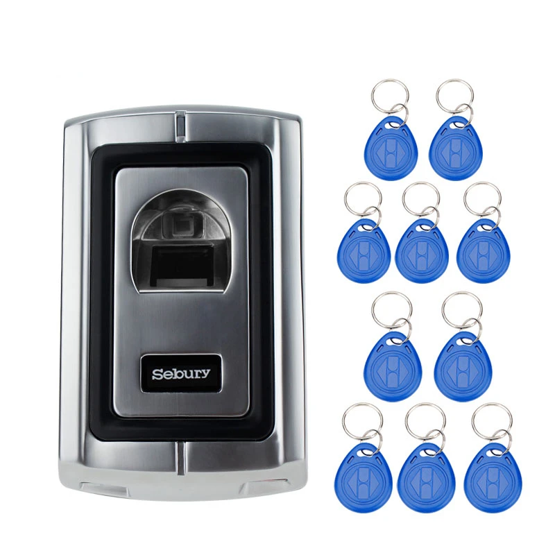 125 кГц RFID сканер отпечатков пальцев без клавиатуры дверные замки с металлической