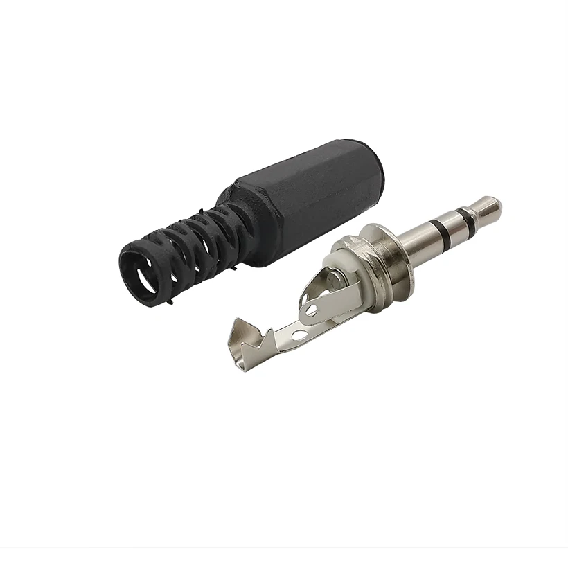 Соединители для наушников паяного типа 3 5 мм штекер стерео аудио наушники