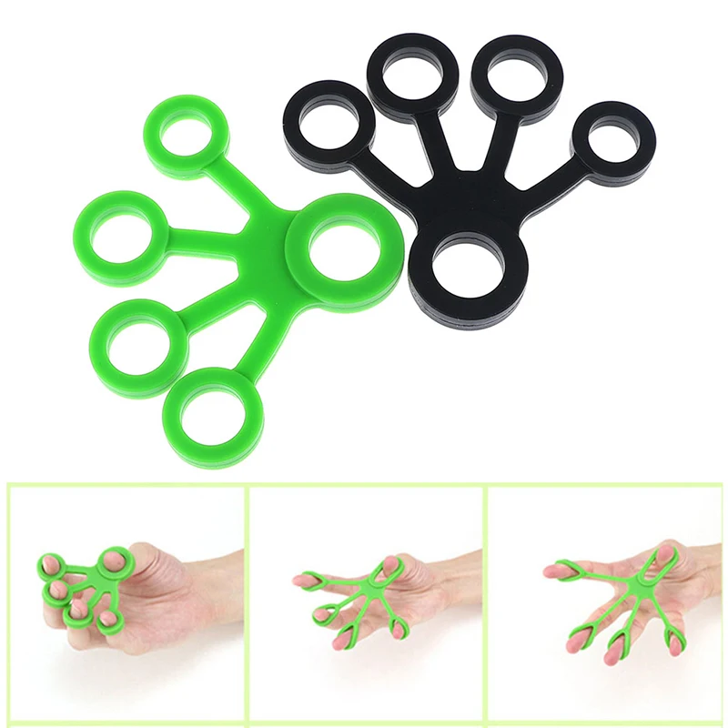 Палец рукоятка Силиконовое кольцо захват Усилитель тренажер Сопротивление