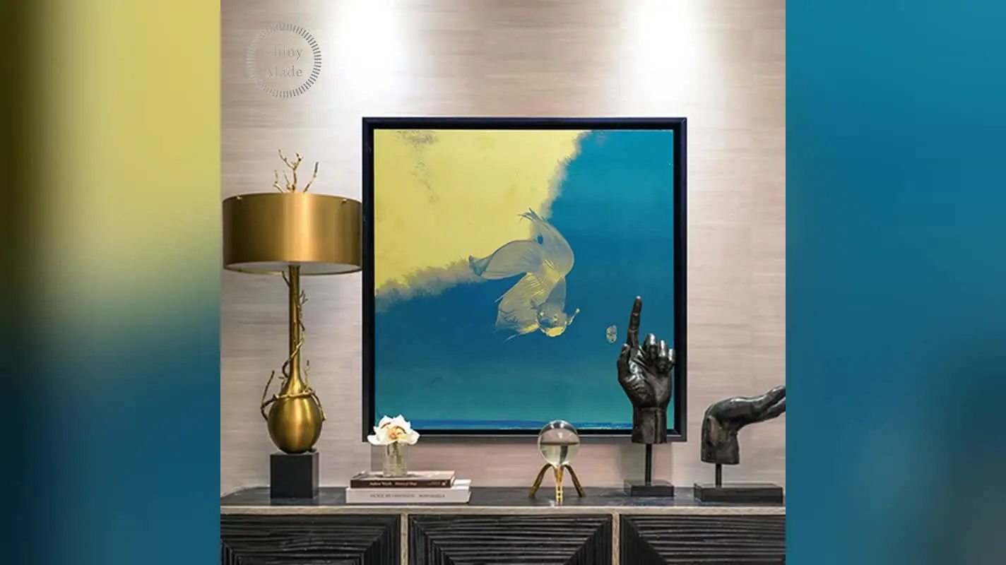 

Современная металлическая Настенная картина для украшения отеля