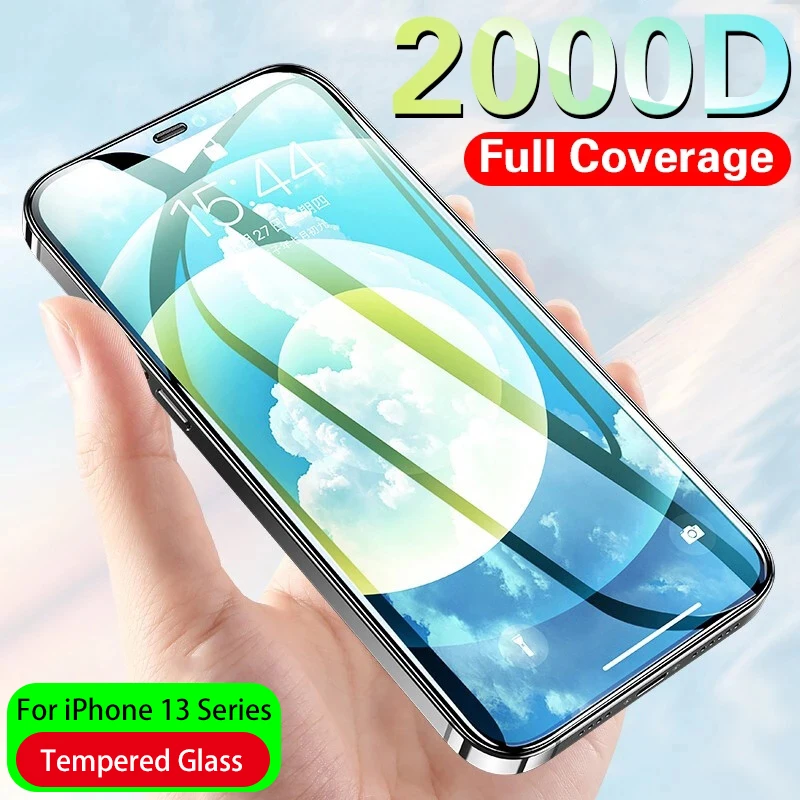 

Case Full Cover Tempered Glass On the For iPhone 11 12 13 Pro Max Screen Protector X XR XS MAX 7 8 6 6s Plus SE 2020 13Pro Max 5