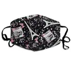 Маска для лица в стиле Парижа Эйфелевой башни