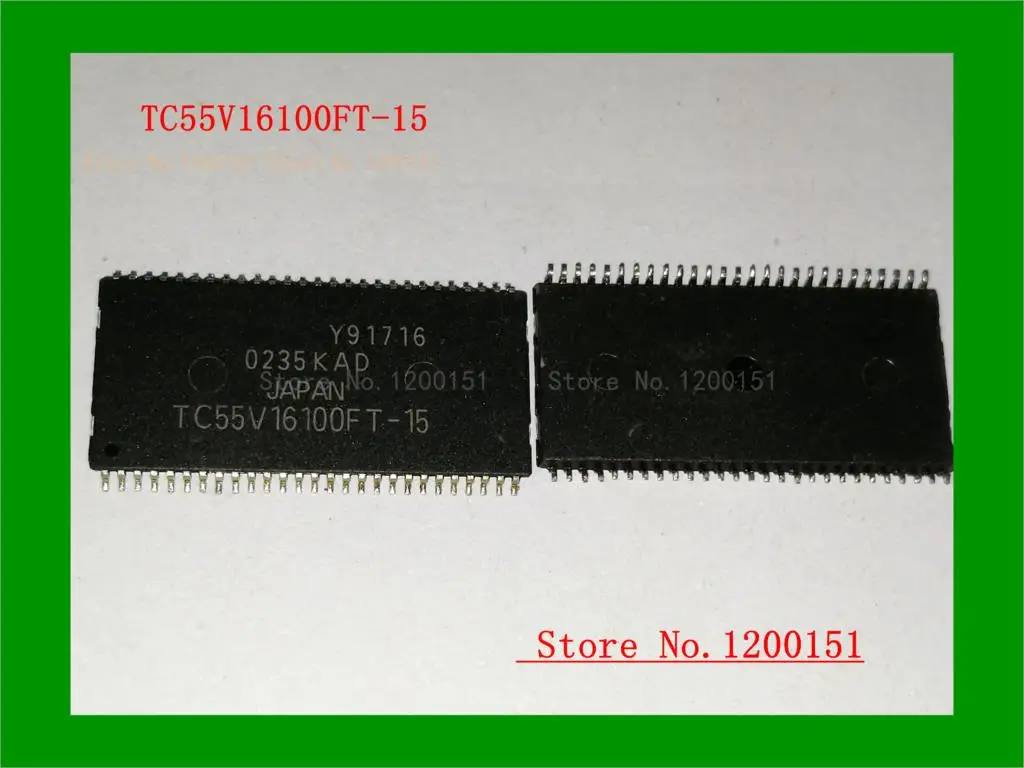 TC55V16100FT 15 12 10 TSSOP 54|Интегральные схемы| |