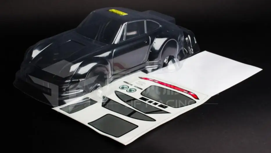 911RWB 1/10 RC автомобиль прозрачный ПВХ корпус 190 мм pPorsche 911 или S15 w/наклейки на дороге дрейф YokomoTouring Tamiya HPI Kyosho HSP Redcat FS ACME - Цвет: 911RWB