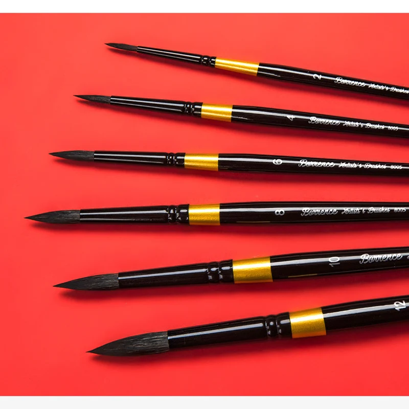 

Watercolor Painting Brush Acrylic Brush Pen Set Art Pen Squirrel Hair Watercolor Brush Pen Set Hand Art Supplies for Painting