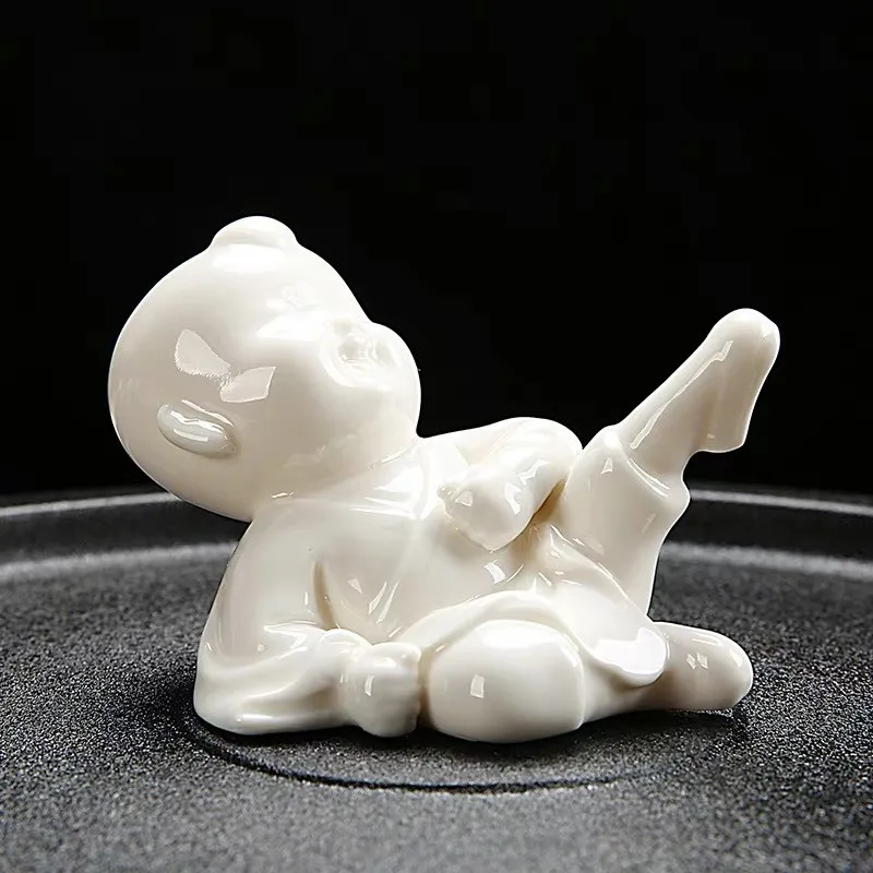 Креативный подстаканник из белого фарфора домашнее украшение для питомцев