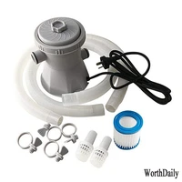 swimming pool electric filter pump large pool filter household pool cleaner removable filter core circulation pump