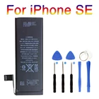 Реальные 1624 мАч батарея для Apple IPhone SE аккумуляторная батарея Аккумулятор с станки комплект мобильные аккумуляторы 0 цикл