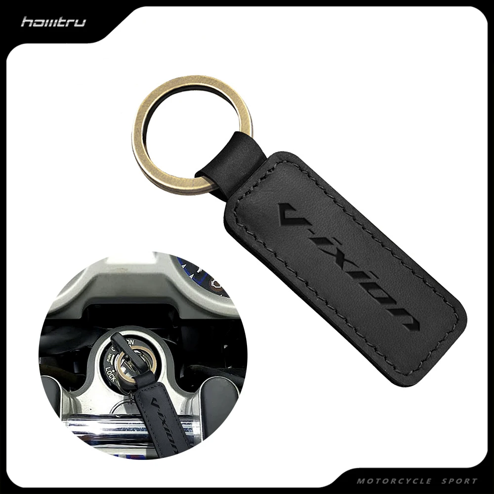 Брелок для ключей мотоцикла из воловьей кожи подходит Yamaha V-IXION 150 155 R | Автомобили