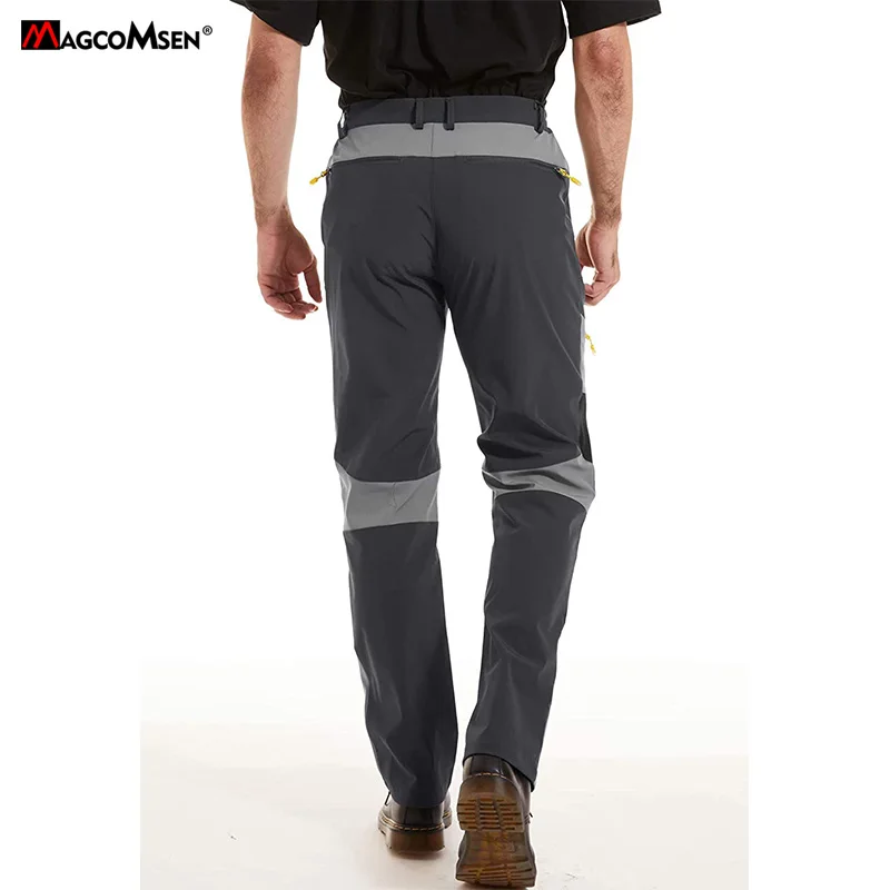 MAGCOMSEN Men's Cargo Pants Joggers Men Clothing Casual Work Tactical Military Trousers with Many Zip Pockets Hiking | Мужская