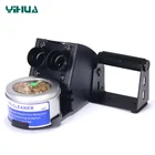 Паяльная станция YIHUA, держатель для паяльника с шариком для сварки, держатель наконечников для паяльной проволоки