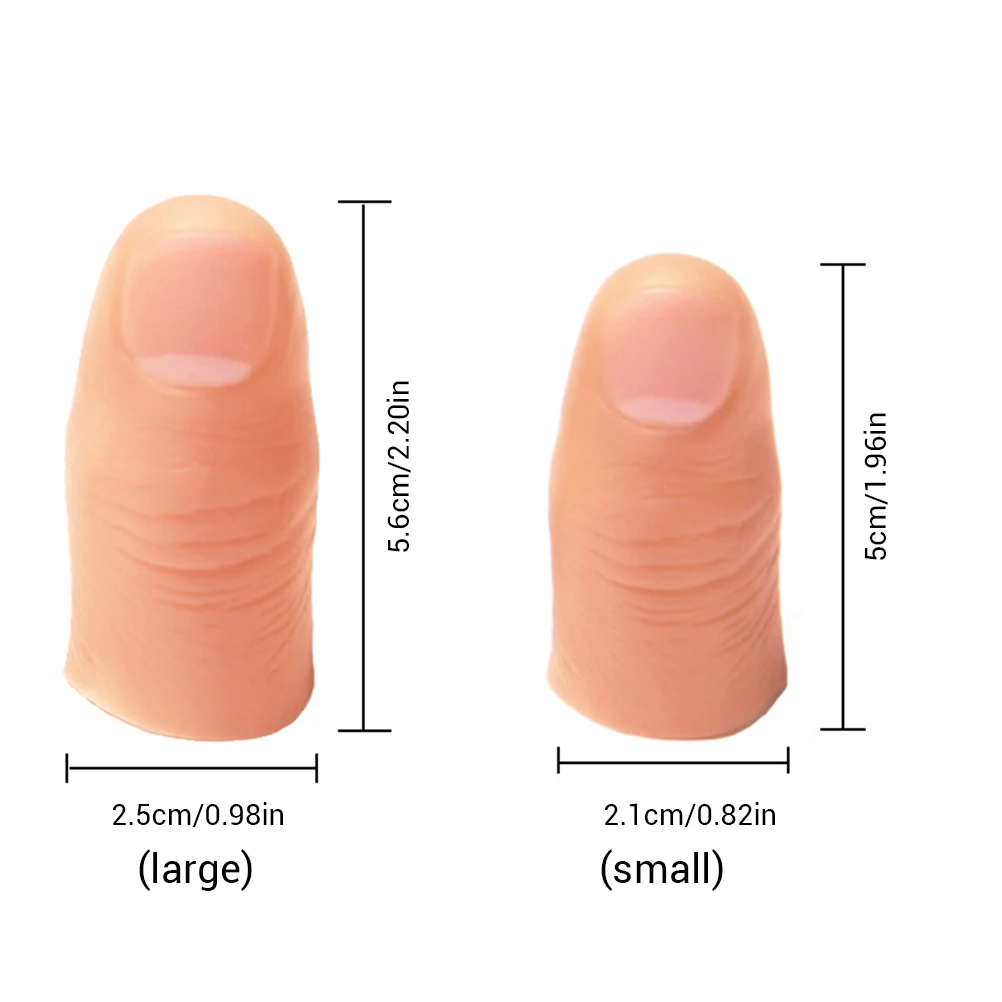 20 шт./лот приближающие Исчезающие фокусы на палец реквизит игрушки смешная