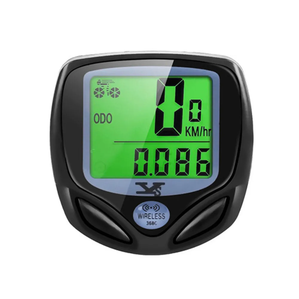 Велосипедный компьютер водонепроницаемый ЖК-дисплей с подсветкой велосипедный