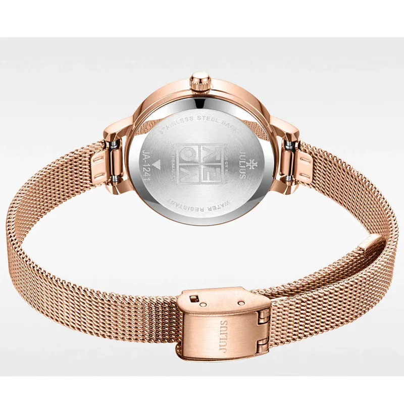 Часы женские маленькие из нержавеющей стали с металлическим браслетом | Наручные