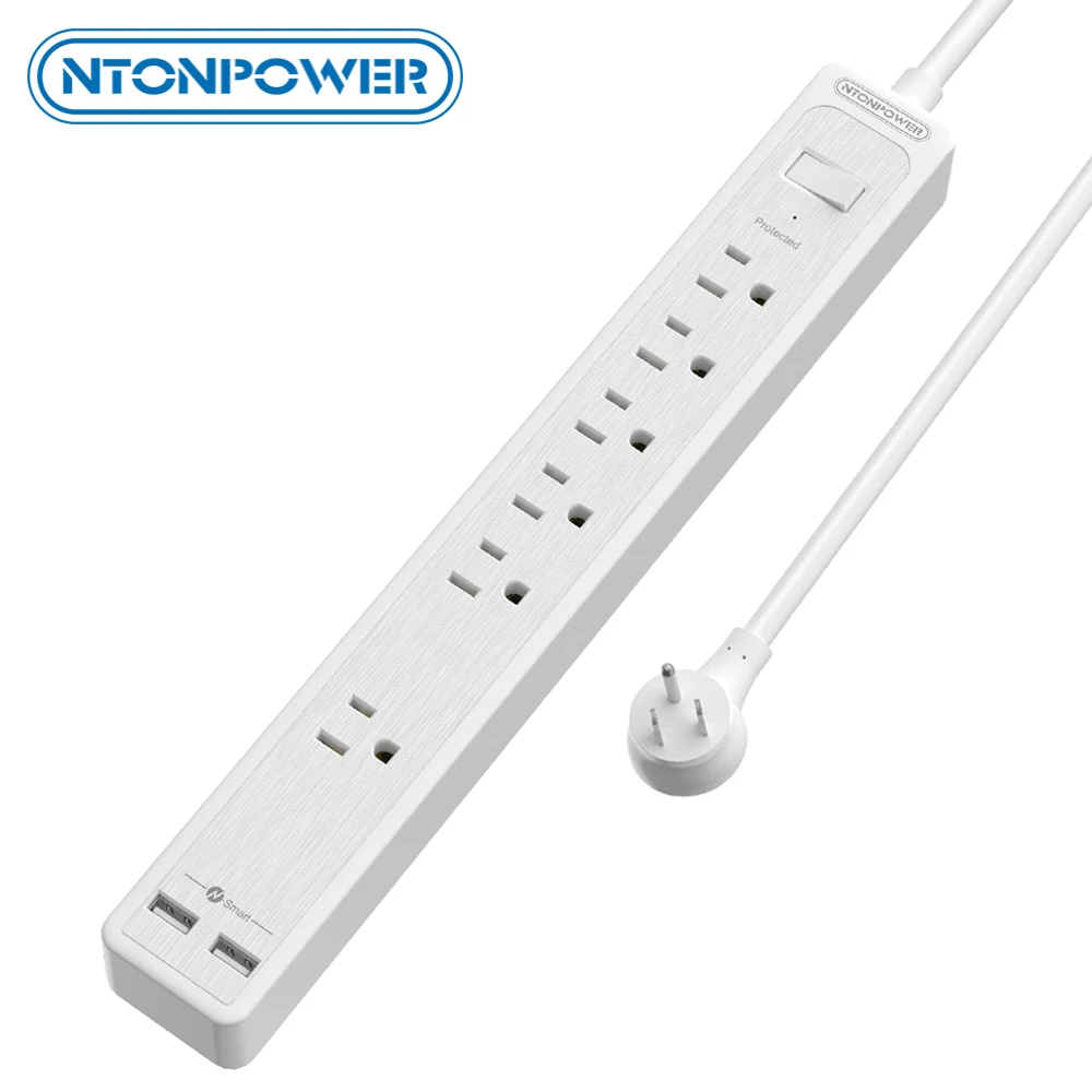 NTON универсальная силовая полоса США вилка УДЛИНИТЕЛЬ шнур выход для защиты от