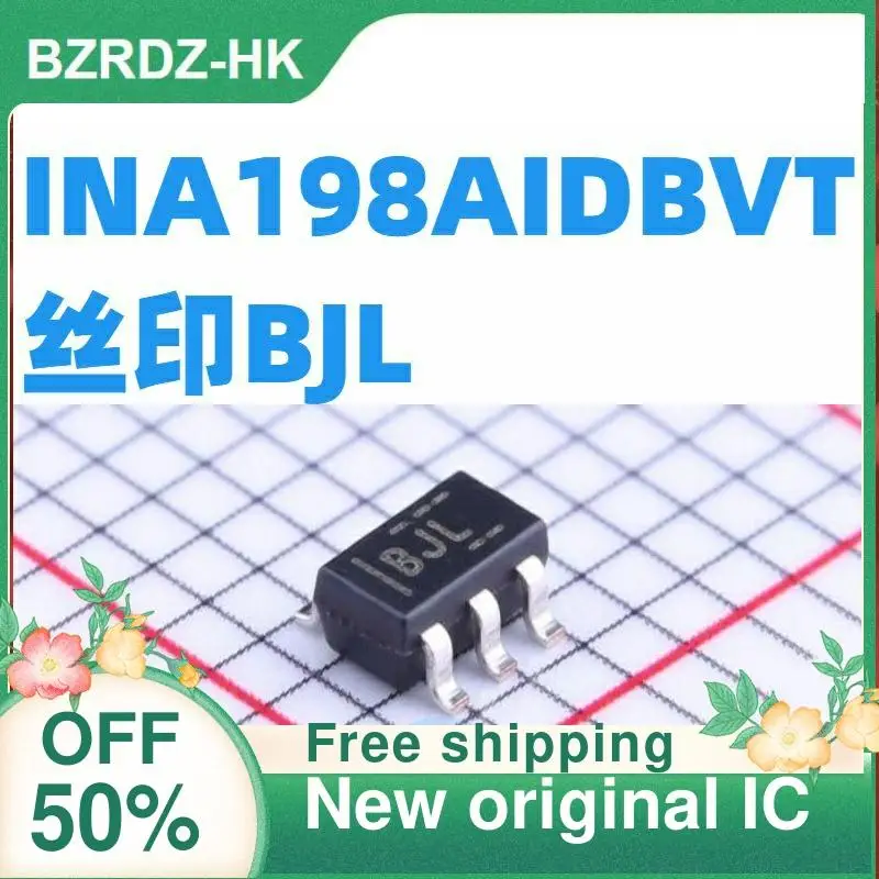 

2-10PCS/lot INA198AIDBVR INA198AIDBVT BJL SOT23-5 New original IC