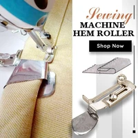 sewing machine hem roller 0 3cm 1cm diy sewing foot presser rolled hem household for brother singer sewing machine accessories