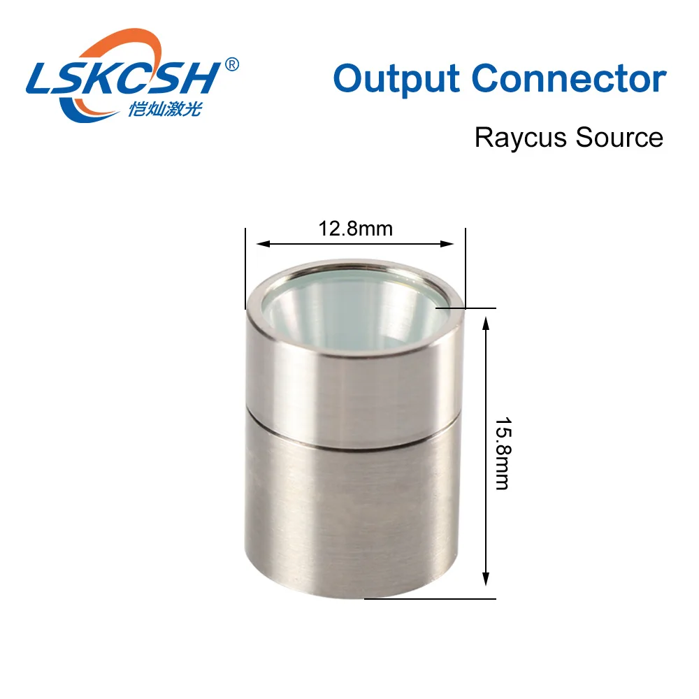 LSKCSH Raycus волоконный лазерный источник выходной разъем Защитная группа объектива для Raycus волоконного источника питания WSX волоконная лазерная резка