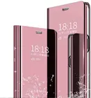 Зеркальный чехол для Xiaomi 11 10Ultra Note10Pro Redmi Note8 9 9Pro 9c 8a x3Nfc k30Pro, защита от царапин, флип-чехол