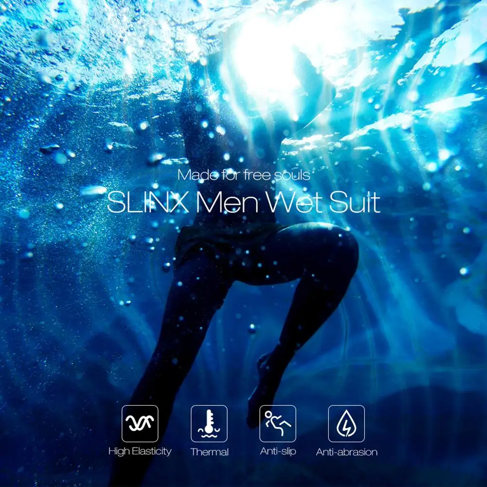 

Sunblock Neoprene Wetsuit For Scuba Diving Surfing Swimming Wetsuit Surf Wet Suit Full Diving Suit New 2018 thrifty