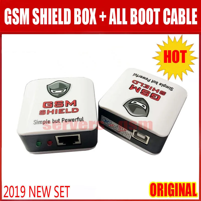 2020 новейший оригинальный GSM SHIELD BOX + (UMF) все в одном кабель загрузки для ремонта Imei