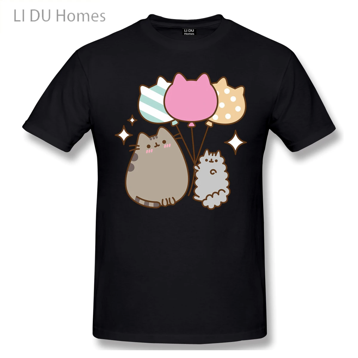 

LIDU Pusheen T shirt man T Shirt Woman