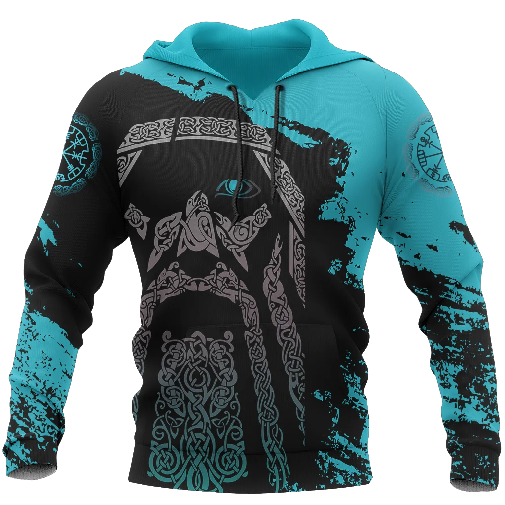 

Nordic mythology viking 3d armor all printed hoodies harajuku streetwear hooded sweatshirt unisex autumn casual tracksuit
