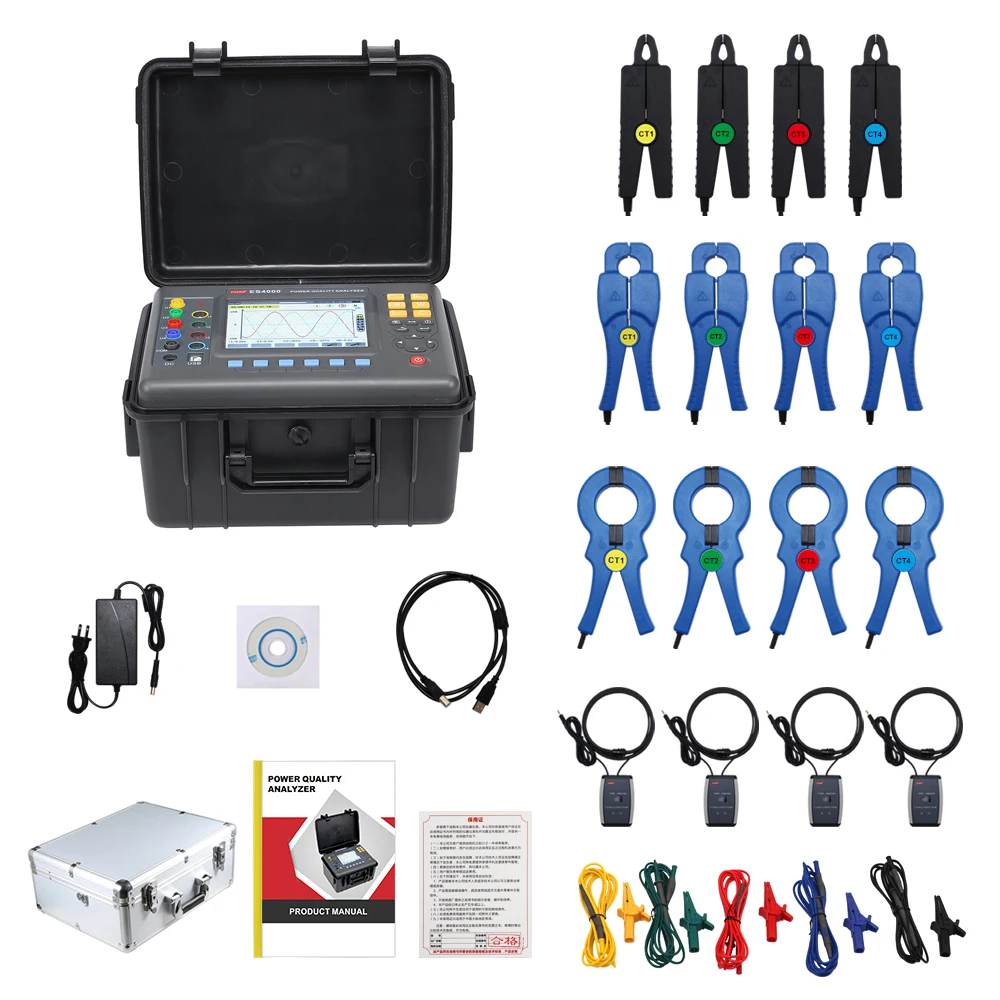 

ES4000 Three Phase Power Quality Analyser