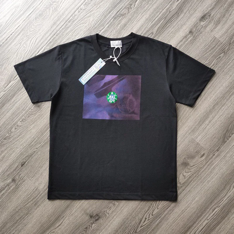 

Мужская футболка с вышивкой и принтом, большие размеры