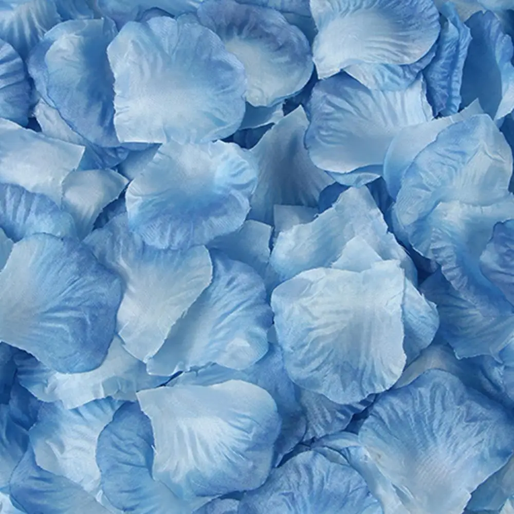 500 шт. Модные 100 шт./лот Романтический лепестки роз цветы для вечерние украшения