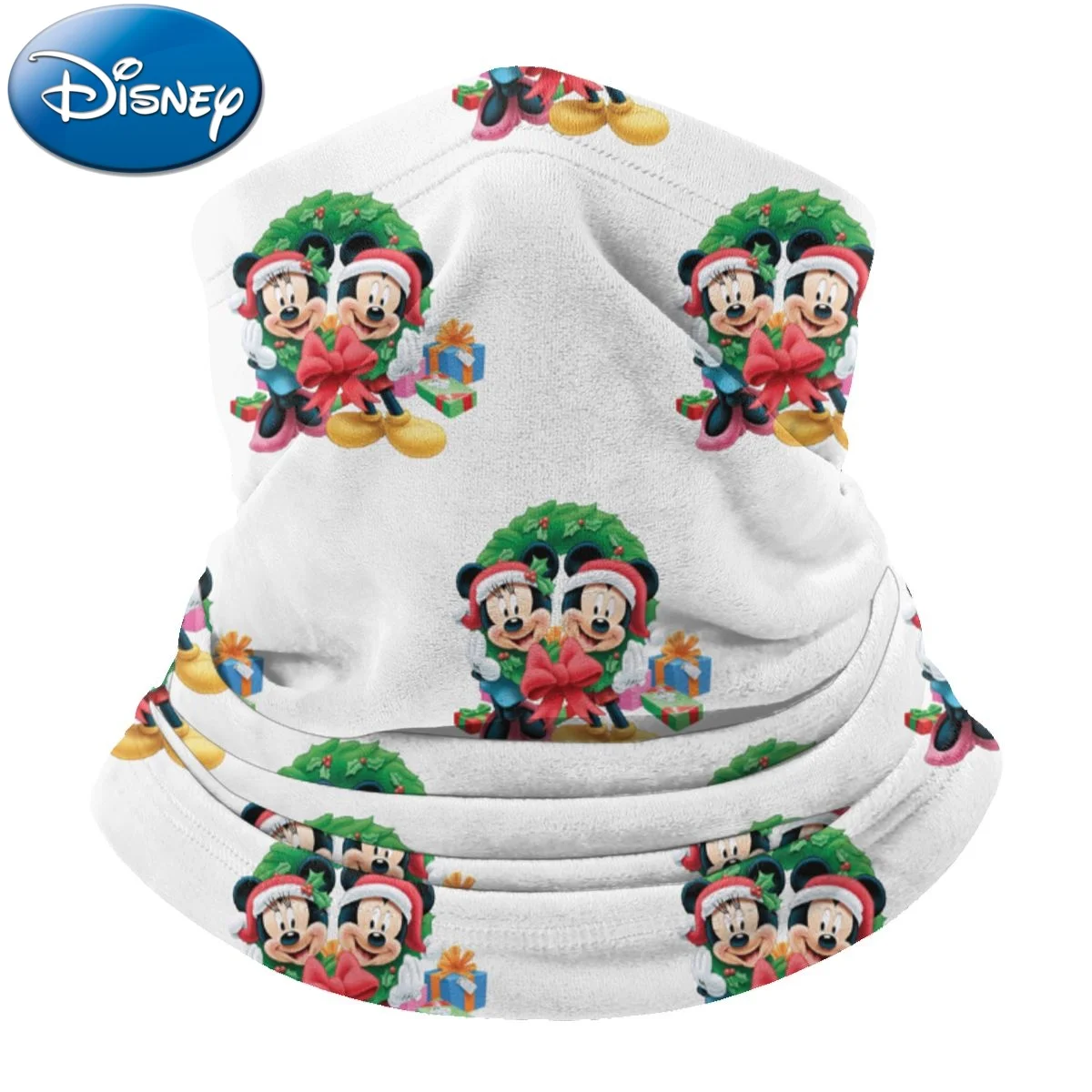 

Хлопковая маска для лица из мультфильма Disney, зимний бархатный теплый шарф, слюнявчик для спорта на открытом воздухе, шарф подходит для мужчи...