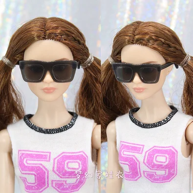 Оригинальная кукла Sunglass/разные стили модные разноцветные очки аксессуары для 1/6