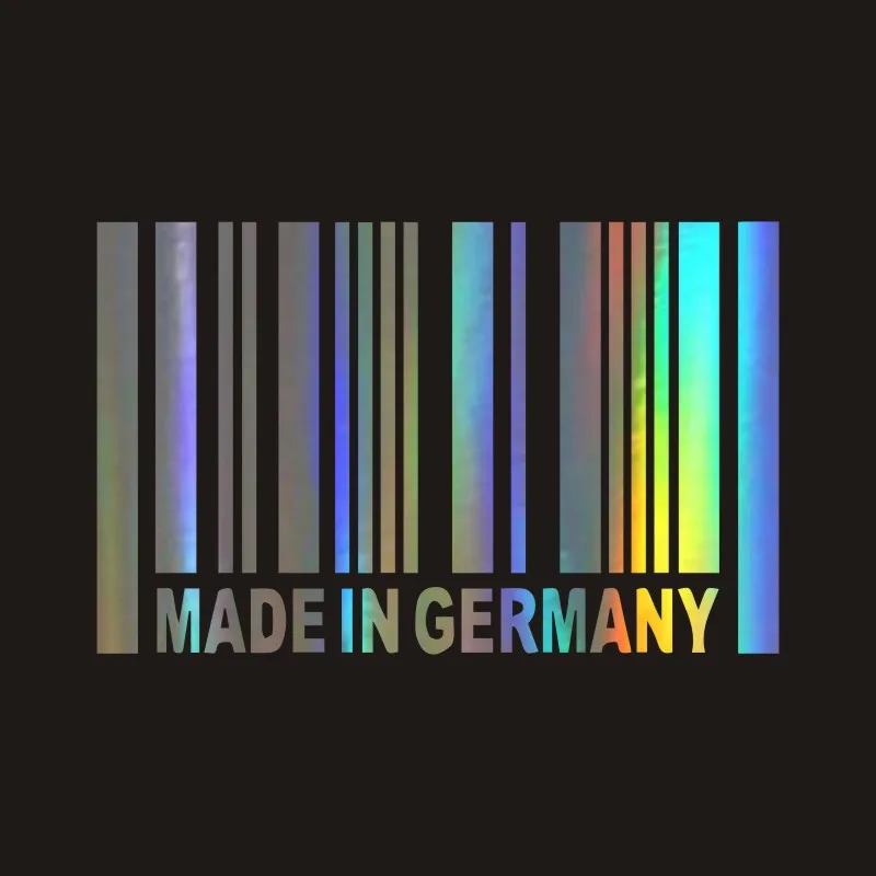 9*15 см наклейка на кузов автомобиля немецкие товары Виниловая с мультяшным