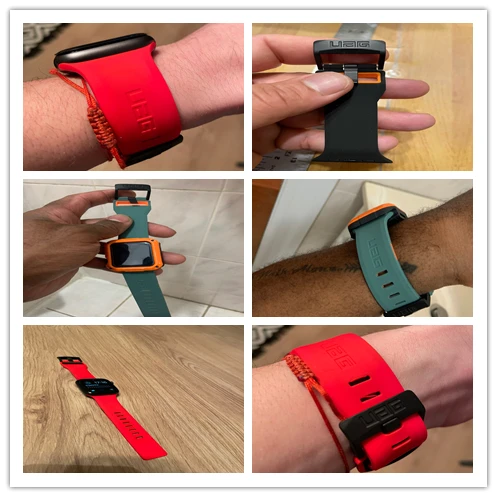 

Fashion brand watch band strap loop for apple watch 6 se 5 4 40mm 44mm watchband for iwatch 3 5 38mm 42mm bracelet solo straps