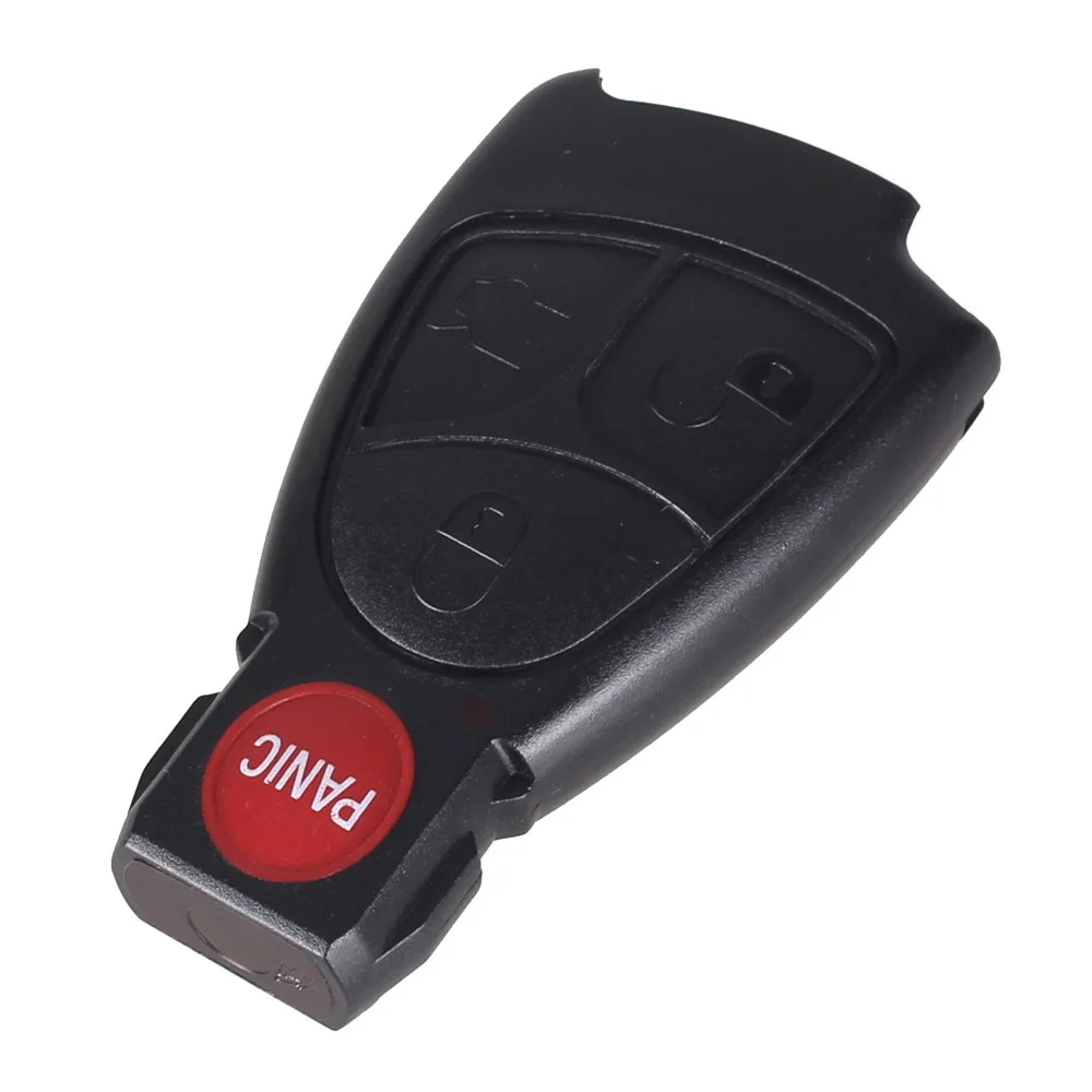 4 Buttons KEYYOU замена 3 кнопки дистанционного брелока чехол для Mercedes Benz B C E ML S CLK CL 3B 3BT - Количество кнопок: 4 Buttons