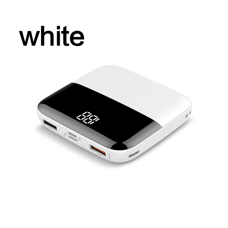 As Photo Show Mi ni power Bank 20000 мАч для Xiaomi mi, iPhone, повербанк, портативное быстрое зарядное устройство, внешний аккумулятор, mi ni Pover bank - Цвет: As Photo Show