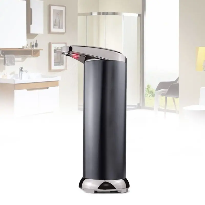 

Automatic Soap & Hand Sanitizer Dispenser, Stainless Steel, Motion Sensor, Waterproof Base, Perfect for Bathroom, Kitchen etc
