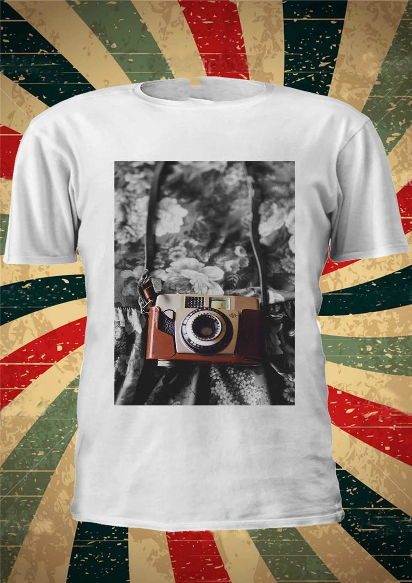 Retro Camera Vintage Photomachine Tumblr Fashion T Shirt Men Women Unisex 1387 Gym Tee |