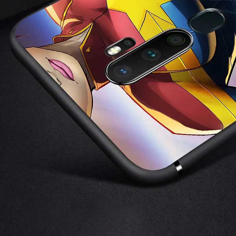 

Marvel Captain Marvel for OPPO Reno A ACE 10 X Z00M Z 2 3 4 5 5K SE Z F Pro Plus 4G 5G TPU Black Phone Case