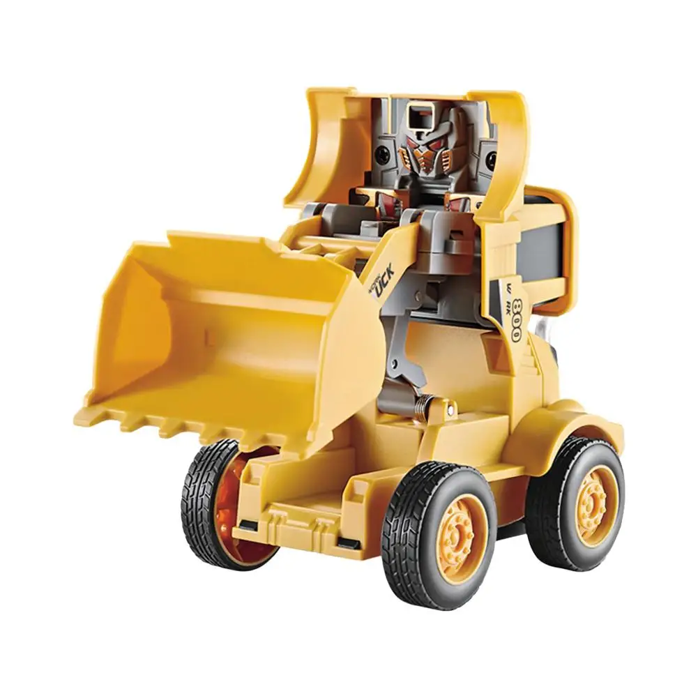 Yellow Мини Размеры Rc пульт дистанционного управления Управление строительная техника инженерных машин экскаватор модели игрушки 4-канальный бульдозер кран игрушечные грузовики - Цвет: Yellow
