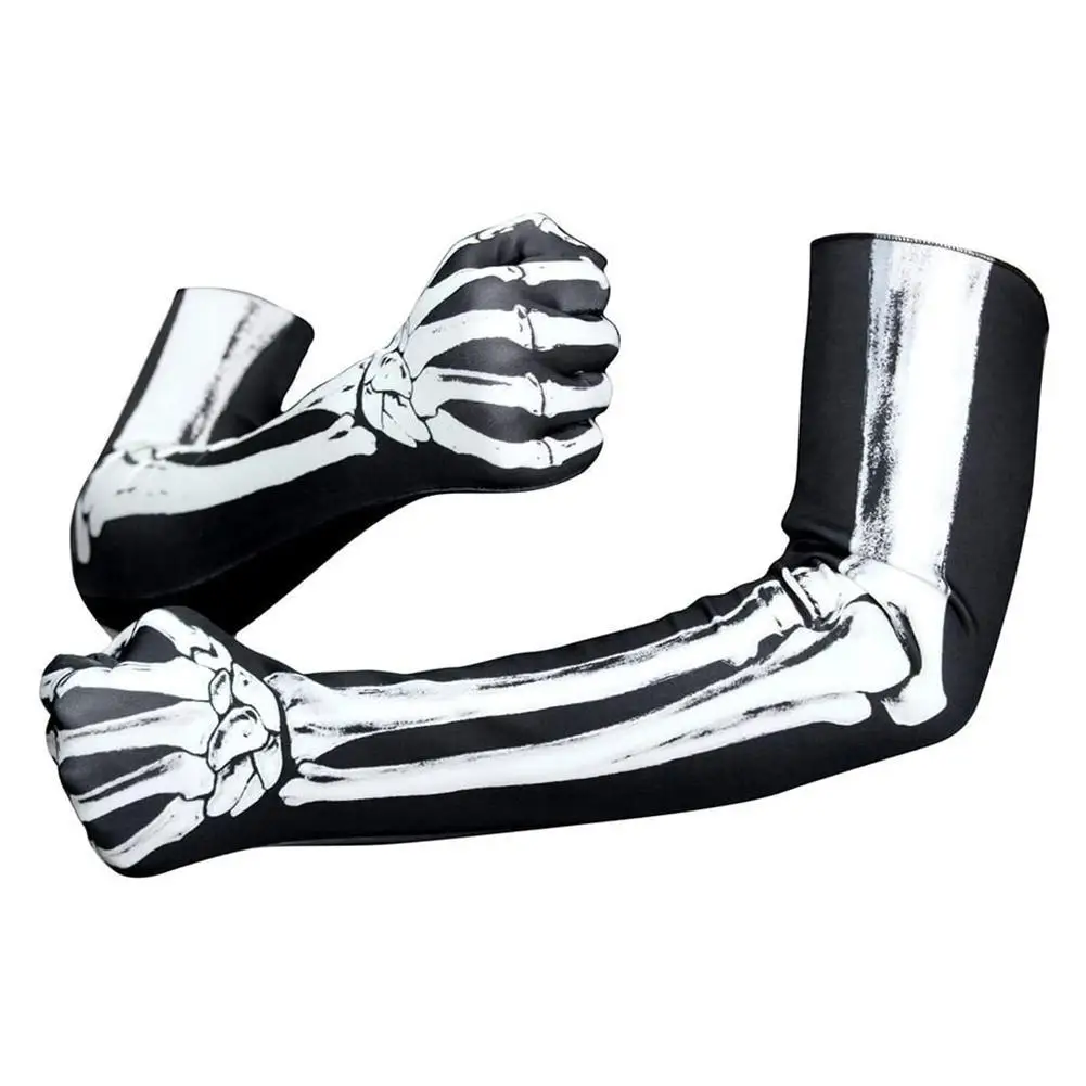 Перчатки со скелетом для Хэллоуина маска косплея аксессуары костюма унисекс