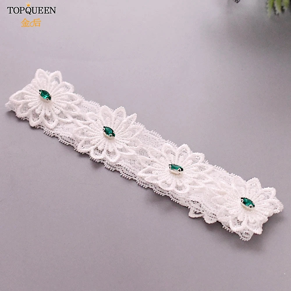 Подвязки кружевные с цветочной вышивкой для женщин/невесты 2 шт./компл. TH27 TH28 |