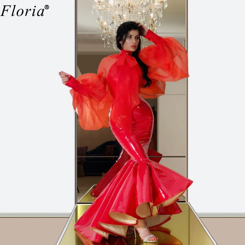 

Размера плюс арабские коктейльные платья, 2020, платье русалки из специальной ткани для выпускного вечера, элегантные женские вечерние плать...